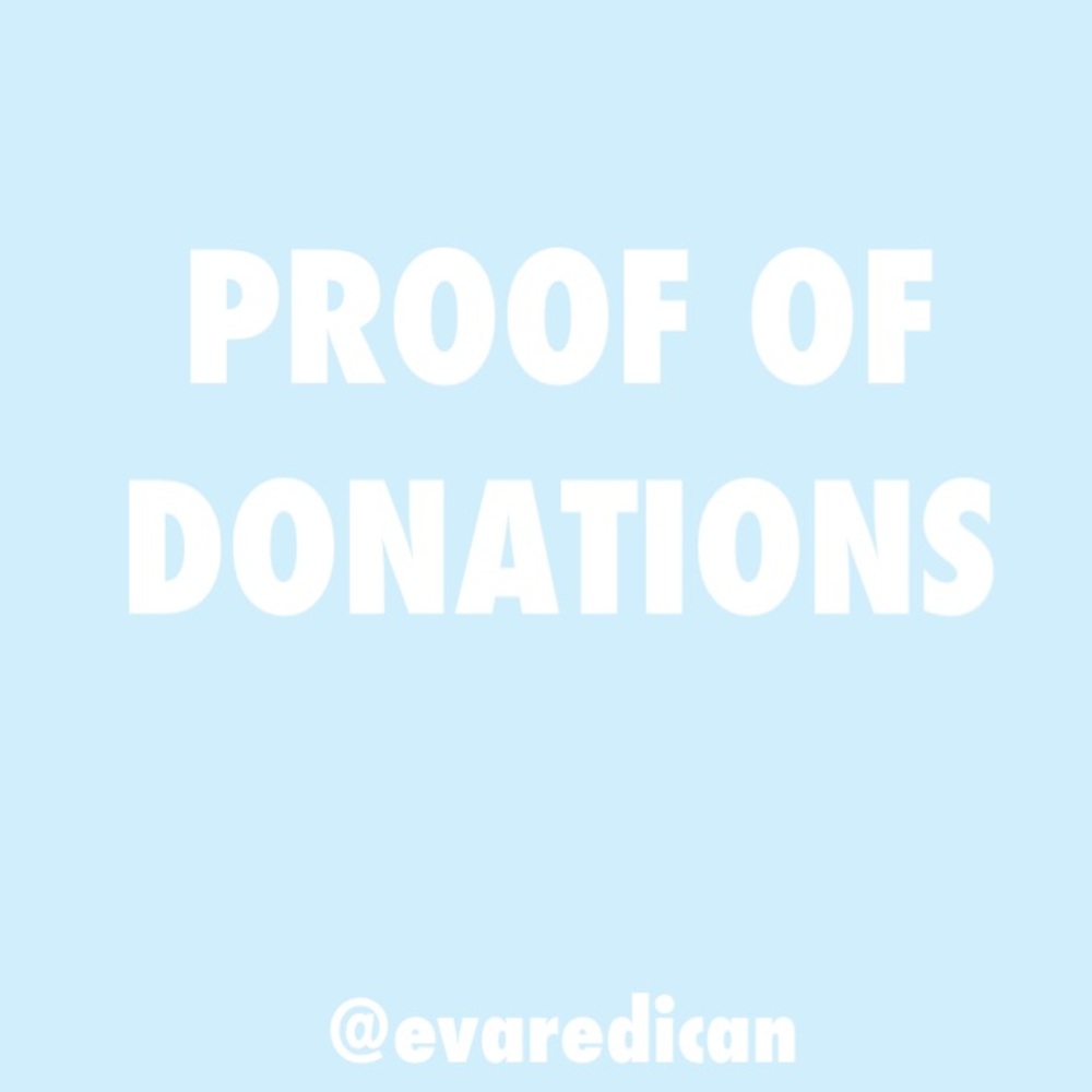 DONATIONS PROOF